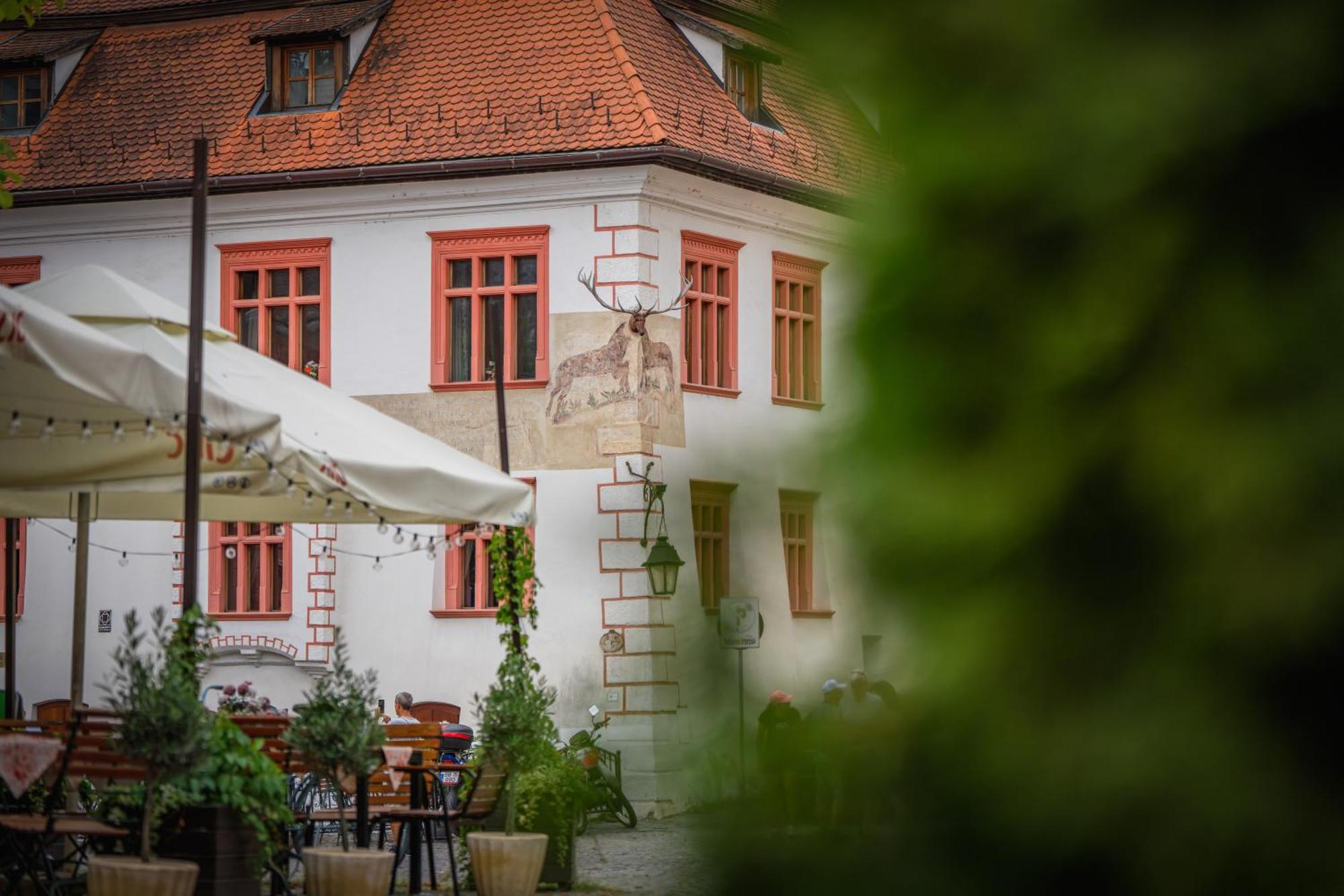 Hotel Casa Cu Cerb Sighişoara Exteriér fotografie