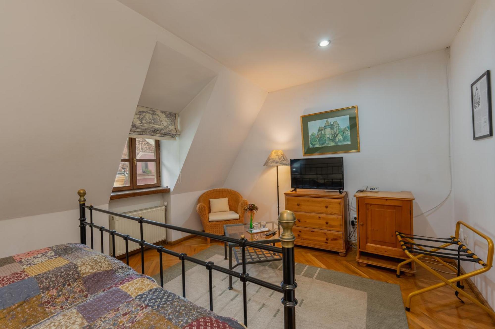 Hotel Casa Cu Cerb Sighişoara Exteriér fotografie
