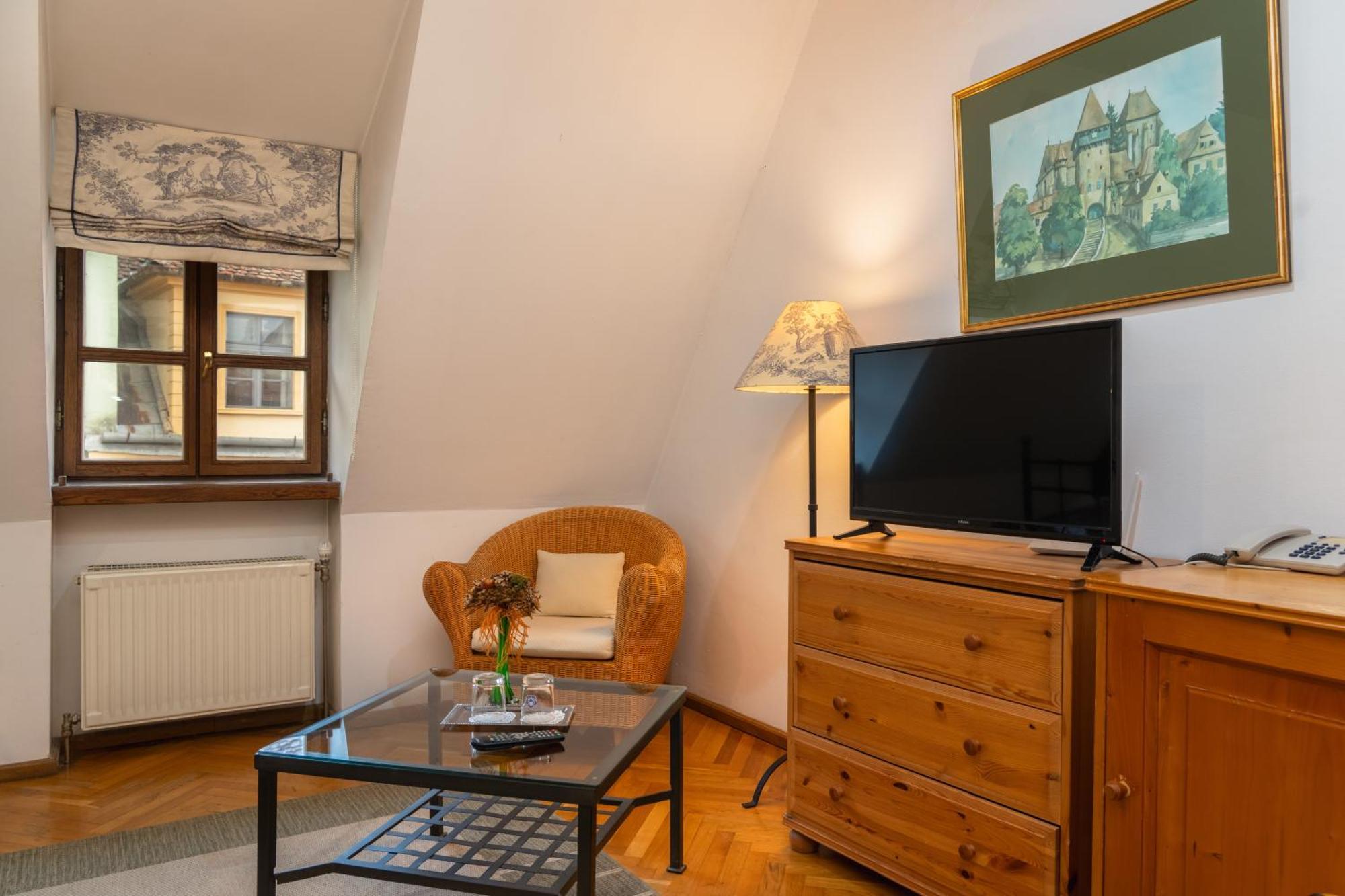 Hotel Casa Cu Cerb Sighişoara Exteriér fotografie